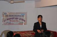 Rashmi Priya conducting training program