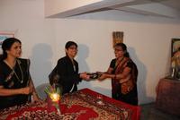 Memento presented to trainer JC Rashmi Priya