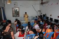 Rashmi Priya training her participants