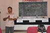 Participant during output session